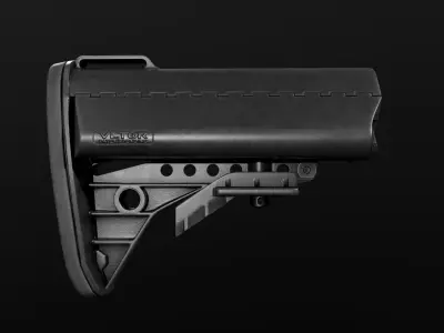 VLTOR IMOD AR15 Collapsible Buttstock Low-poly 3D model