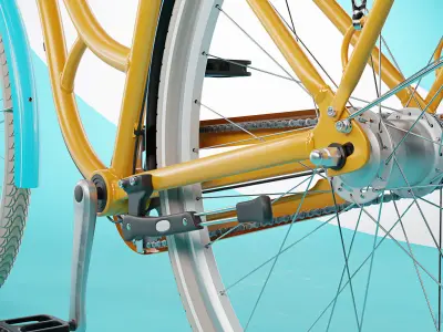 Bicycle  Ladys Bike 3D model