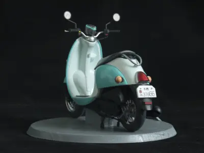Shima Rin - Yuru Camp 3D Print Figurine 3D print model