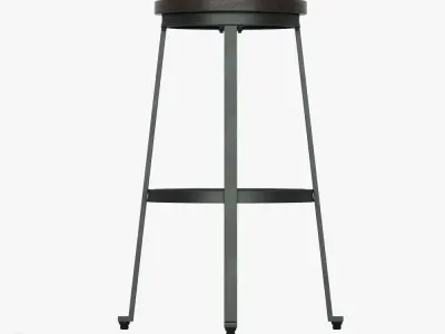 Challiman Tall Stool 3D model