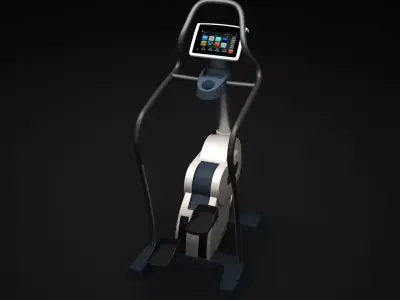 Step machine 3D model