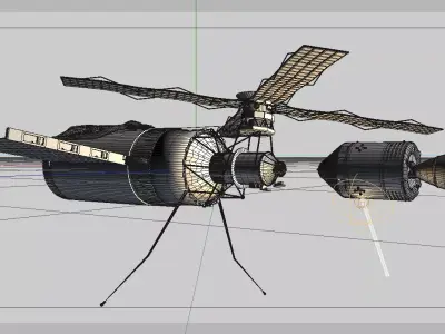 Skylab 1973 Free 3D model