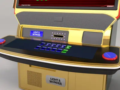 Casino machine model Slot machine model Casino machine model 3D model