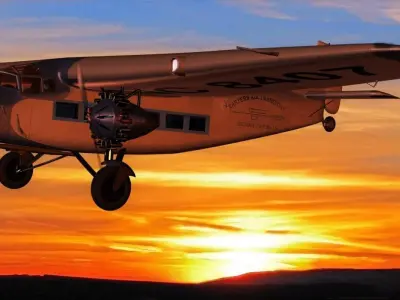 Ford trimotor Free 3D model