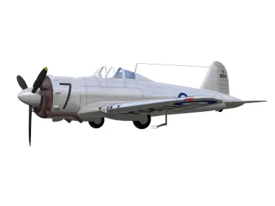 GlosterF5 3D model