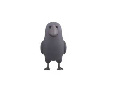 Character277 Crow 3D model
