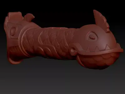 How to Train Your Dragon - Inferno  Dragon Blade 3D print model