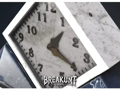 Mantel Clock 1 - Clocks 1900s 3D model