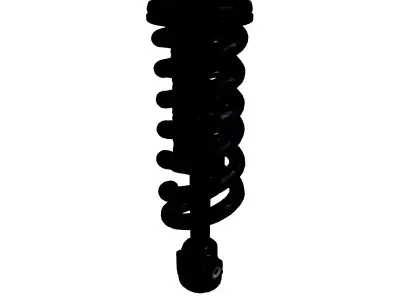 Realistic Car Shock Absorber 3D Model Low-poly 3D model