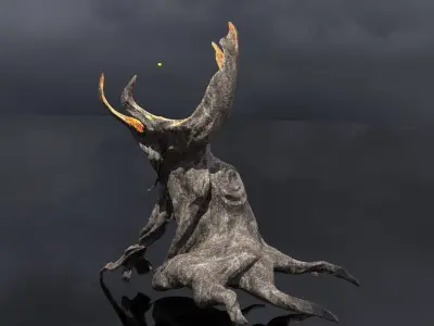 Dark Ages Dead tree 6  3D model