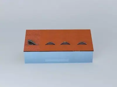 orange box Free 3D model