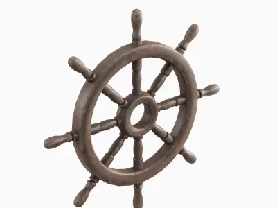 Vessel Wheel 04 3D model