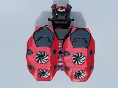 Robotic Insect Drone Free 3D model