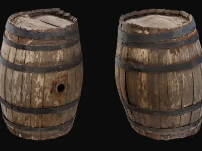 Scanned Props Pack Volume 01 - HeraScans Low-poly 3D model