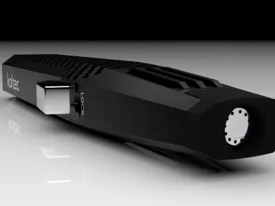 koltec jet flame lighter  Free 3D model