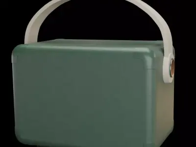 RetroTune Radio 3D model