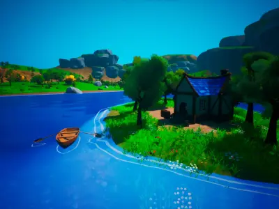 Small Boat Free 3D model