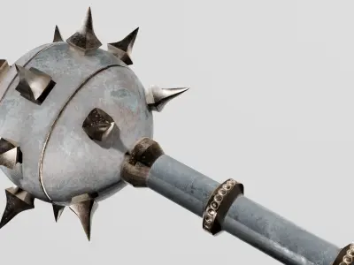 Morning Star 3D model buy