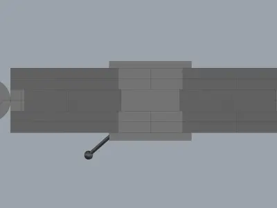 Hydraulic Press Machine 3D model