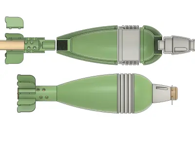 Mine 82 mm 3D print model