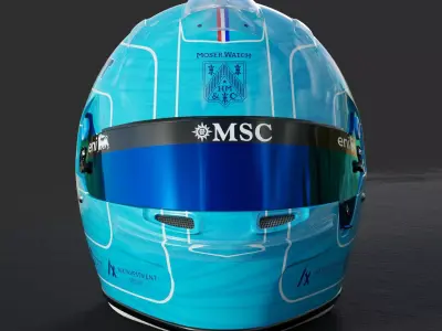 F1 Pierre Gasly Helmet 2026 3D model