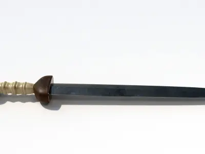 Gladius hispaniensis 3D model