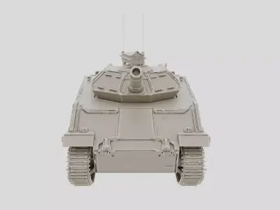 Tracked Infantry Fighting Vehicle for 3D print 3D model