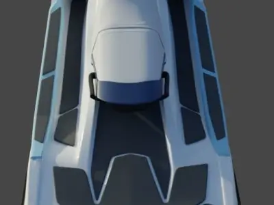 Ski-Jet 3D model