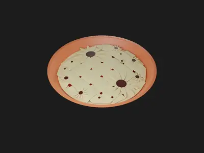Pie Part 2 Low-poly 3D model
