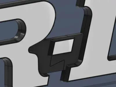 JERR  DAN Logo 3D print model