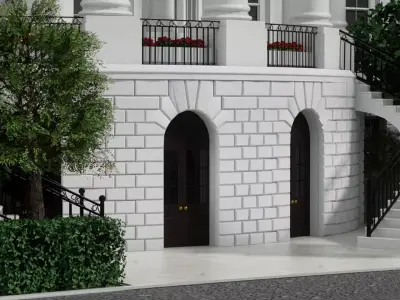The White House 3D model get