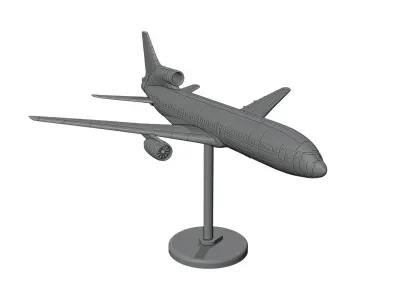 Lockheed L-1011 3D print model