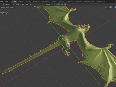 Boss Dorgan For Your Game And Animation Low-poly 3D model