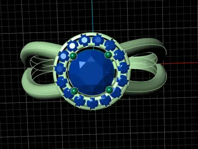 ring fashion 3D model