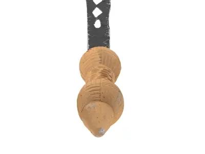 Akrafena Sword Low-poly 3D model