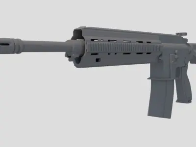 M27 Infantry rifle 3D model