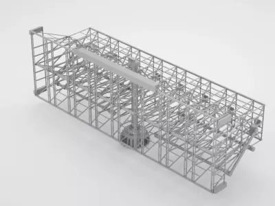 Type 965 Radar 3D model