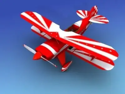 Pitts Special 3D model 3
