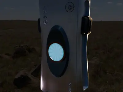    canister Low-poly 3D model