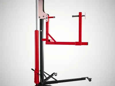 Bike Lift Low-poly 3D model