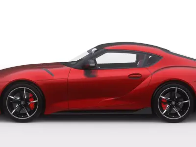 Toyota Supra GR 2020 3D model