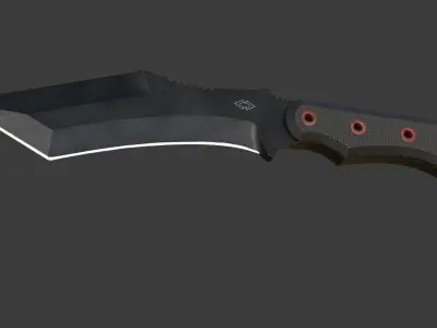 Knife-Kurki Low-poly 3D model purchase