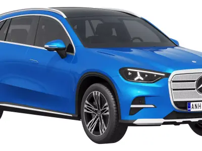 Mercedes-Benz GLC EQ 2026 3D model