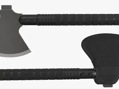 Survival Axe Low-poly 3D model