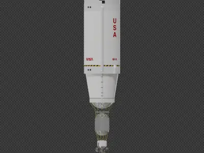 NASA Nuclear Shuttle 3D model