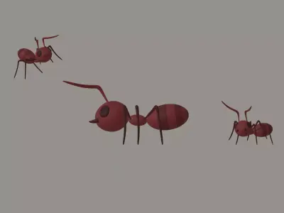 Ant model 3D model purchase
