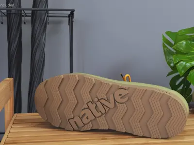 Native Boots 3D model