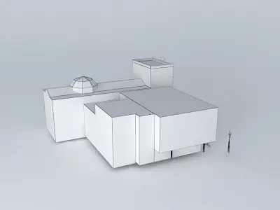 Rosario National Bank Free 3D model