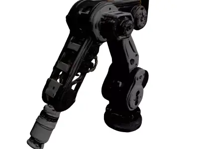 Industrial Robotic Arm Manipulator 3D model