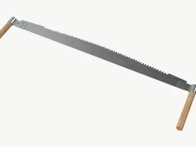 CrossCut SAW Low-poly 3D model